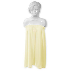Mantello in spugna color crema n. 44