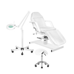 Set sedia 210 + lampada a led S5 + sgabello 302