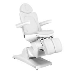 Azzurro 870S pedi 3 motori sedia cosmetica elettrica bianca