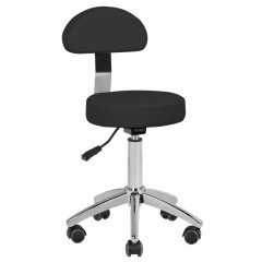 Sgabello cosmetico AM-304 nero