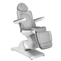 Sedia estetica elettrica Azzurro 870 3 motori grigio