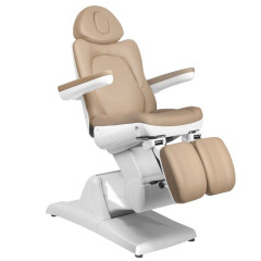 Azzurro 870S pedi 3 motori poltrona estetica elettrica cappuccino