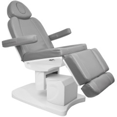 Sedia estetica elettrica Azzurro 708A 4 motori grigio
