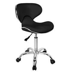 Sgabello cosmetico Gabbiano Q-4599 nero