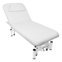 Lettino da massaggio elettrico Azzurro 684 1 motore bianco