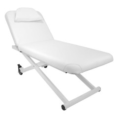 Lettino da massaggio elettrico Azzurro 329E 1 motore bianco