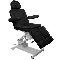 Azzurro 706 pedi 1 motore nero sedia estetica elettrica