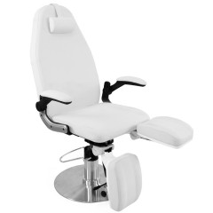 Sedia podologica idraulica Azzurro 713A bianco