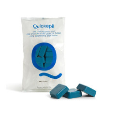 QUICKEPIL CERA DURA SENZA STRISCE PER LA DEPILAZIONE 1 KG BLU 