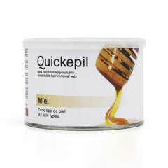 Quickepil cera depilatoria miele barattolo 400 ml