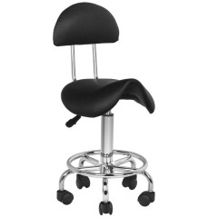 Sgabello cosmetico 6001 nero 