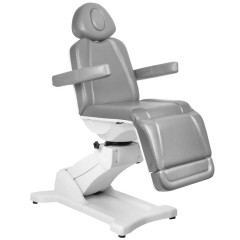 Azzurro 869A poltrona estetica elettrica a 4 motori rotanti grigio