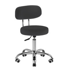 Sgabello cosmetico per pedicure A-007 nero