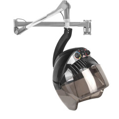 Gabbiano Centurion DVI-303W asciugacapelli ionico a tre velocità nero
