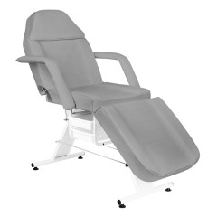 Poltrona cosmetica Basic 202 con vassoi grigio