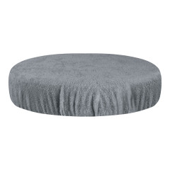Copri sgabello in spugna grigio