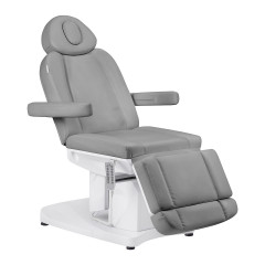 Sedia estetica elettrica Azzurro 708A 4 motori grigio riscaldata