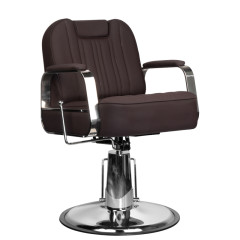 Sedia da barbiere Gabbiano Rufo marrone
