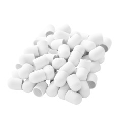 Tappo Exo abrasivo 13 mm/220 500 pz. Tappo rigido bianco