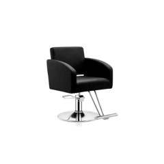 Sedia per parrucchieri Hair System HS40 nera