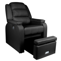 Sedia Hilton per pedicure spa nera