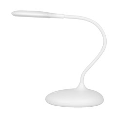 Lampada da tavolo a led snake bianco