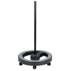 Piantana per lampada Elegante nero