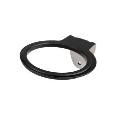 Supporto a parete per asciugacapelli Q97 nero