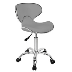Sgabello cosmetico Gabbiano Q-4599 grigio
