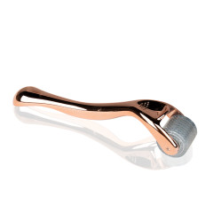 Mesotherapy derma roller oro rosa 1,5 mm 192 aghi in titanio