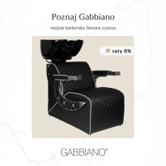 Gabbiano barber wash Simone nero