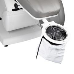 Azzurro F-18 assorbitore di polvere per pedicure bianco