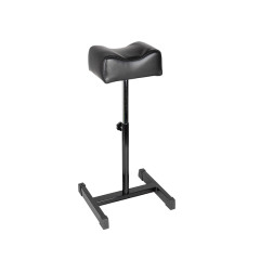 Sgabello pedicure Bell nero 