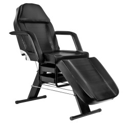 Poltrona cosmetica Basic 202 con vassoi nero 