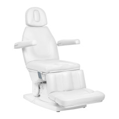 Sedia cosmetica podologica elettr. Kate 4 siln. bianco