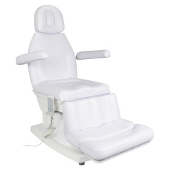 Sedia cosmetica podologica elettr. Kate 4 siln. bianco