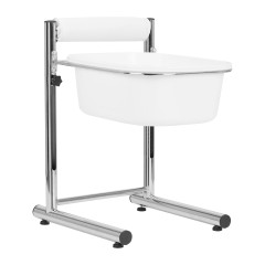 Piatto doccia pedicure regolabile in altezza cromo