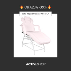 Sedia per il trattamento delle ciglia Ivette rosa