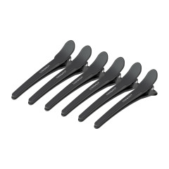 Pinze per parrucchieri E-17 10 pz. 10,5 cm nero