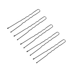 Arricciatori per capelli per parrucchieri E-65 300 pz. 6 cm nero