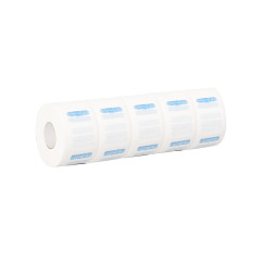 Collare di carta per parrucchieri 5 pz. bianco