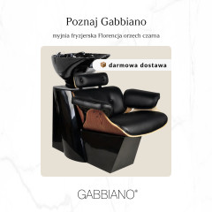 Gabbiano lavatesta per parrucchieri Firenze noce nero