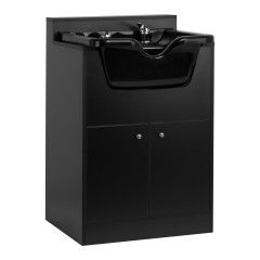 Gabbiano barber wash station BB06 nero