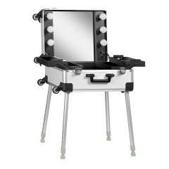 Supporto portatile a baule T-27 argento