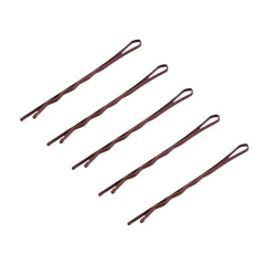 E-58 Spilli per parrucchieri 120 pezzi 5,6 cm rame