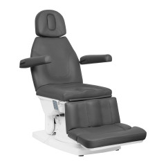 Sedia cosmetica per podologia elettr. Kate 4 siln. grigio