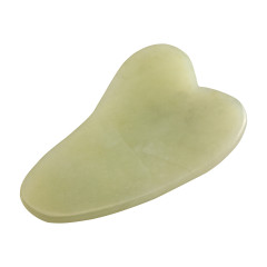 Pietra di giada Gua Sha per il massaggio del viso