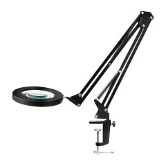Lampada da tavolo a led Glow 308 nero USB 