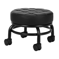Sgabello cosmetico per pedicure H-13 nero