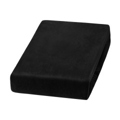 Lenzuolo in velluto nero
